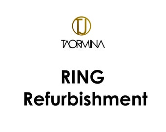 Taormina Ring Refurbishment - Fee and Procedures by Taormina Jewelry