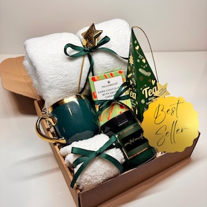 Cozy Gift Set, Gift for Her, Birthday Gift Set,Cozy Winter Gift Set, Relaxation Gift Box,Holiday Gift Idea, Gift for Tea Lovers, Winter Gift
