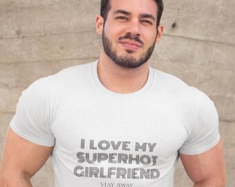 Camiseta "Amo a mi novia supersexy": regalo divertido para tu novio