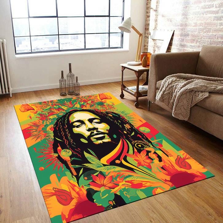 超希少】ボブ・マーリー アメリカ製 ビンテージラグ タペストリー