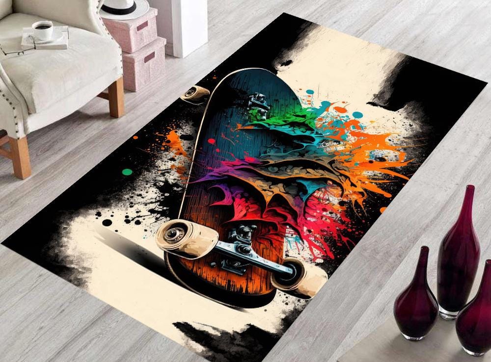 Skateboard Rug - Etsy