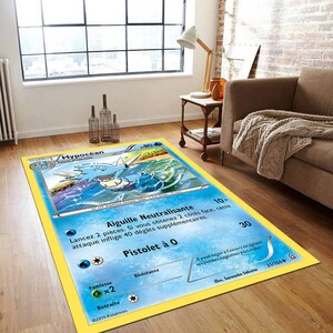 Hypocean Card Rug, Hypocean Rug, Hypocean Game Card Rug, Retro Video Rug, Cartoon Characters Rug, Cartoon Video Rug,Gift For Birthday