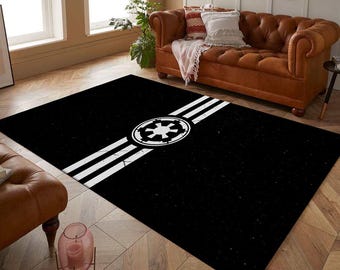 Star Wars Rug: Colorful Cotton Woven Rug for Kids Room