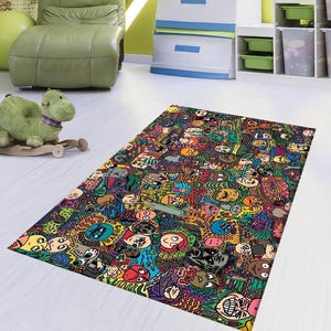 Baby Room Rug, Kids Room Rug, Boys Room Rug, Girls Room Rug, Gift For Birthday, Cool Rug, Popular Rug, Modern Rug, Floor Rug, Home Design