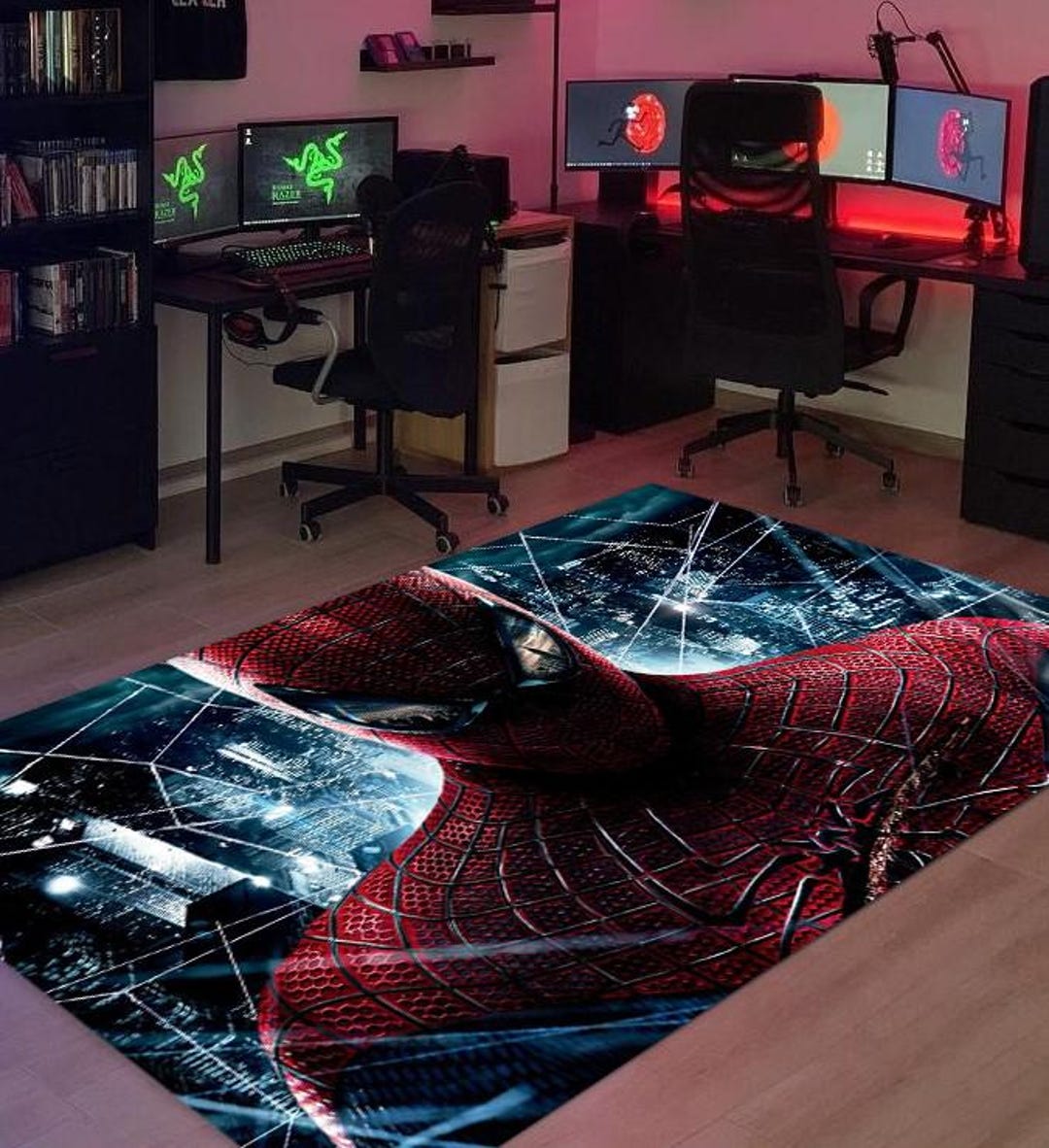 Spiderman Rug: Modern Superhero Design, Boys/girls Room Decor - Etsy