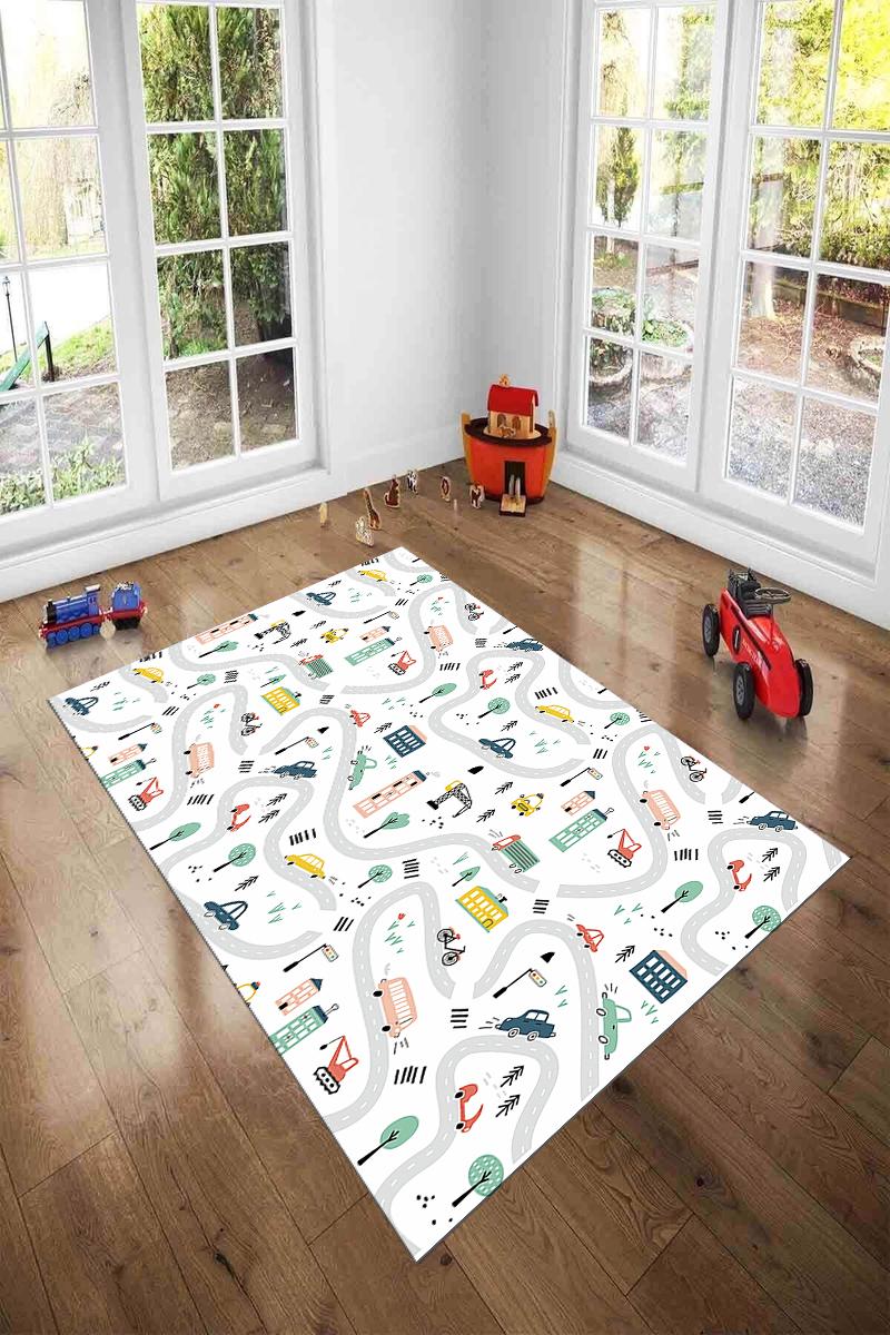 Kids Road Rug: City Traffic Play Mat, Boys & Girls Room Decor - Etsy