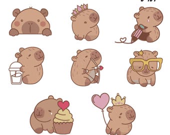 Lindos diseños de bordado de carpincho: bordado de animales (archivo digital)