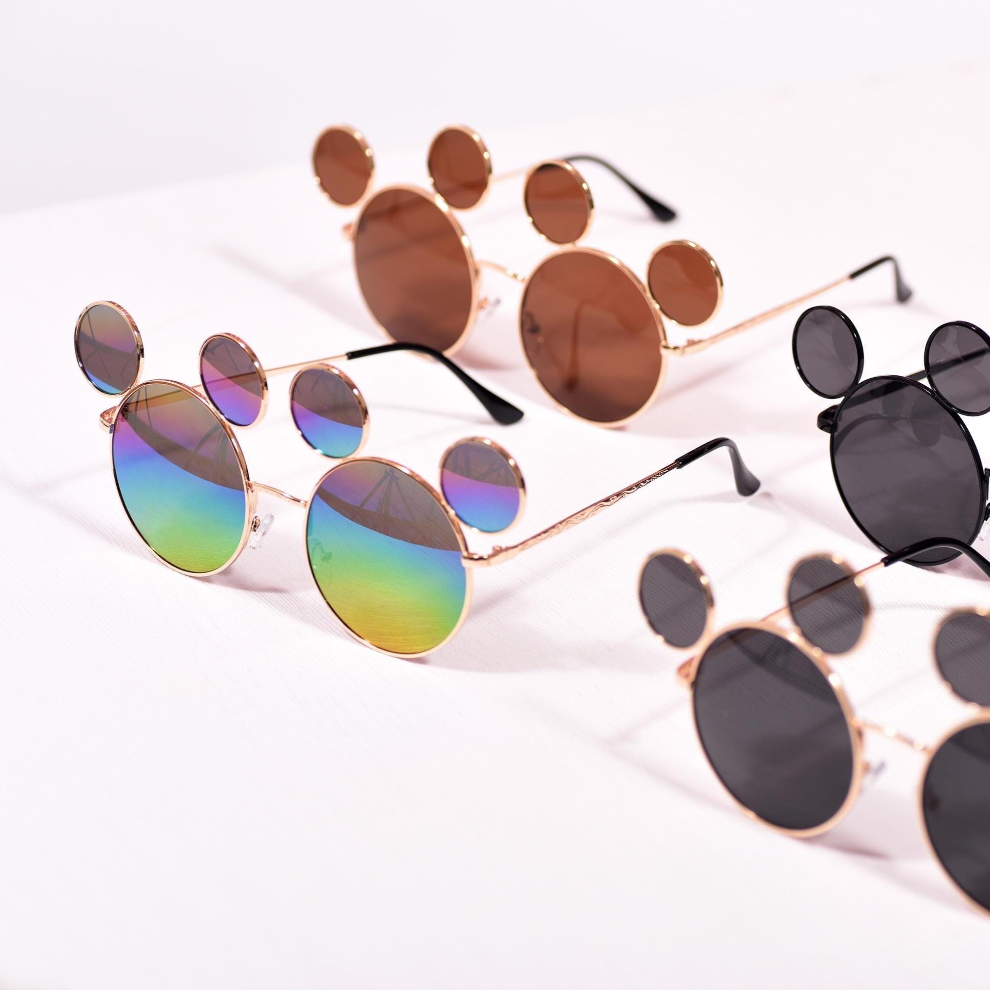 Funny Mickey Mouse Style Sunglasses For Gift, Party Costume Accessory, Festival Cosplay Eyewear