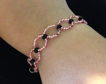 Pulseira - Frisado Malva
