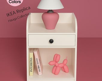 IKEA Replica Bedside Table, 1/6 Scale, 3D Printed, Personalized Colors