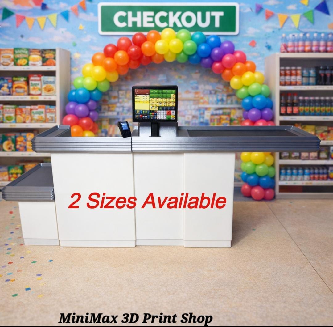 Grocery Checkout Counter-2 Sizes Available, 1/6 Scale - Etsy UK