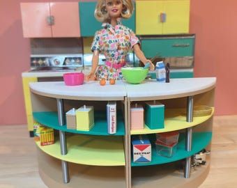 バービービンテージ☆ Barbie Mattel キッチンセット 1995年 1995 