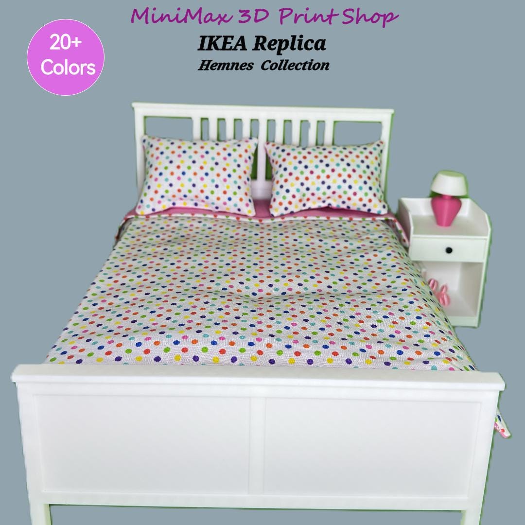 IKEA Hemnes Replica Full Size Bed for 12\, image size:1080x1080