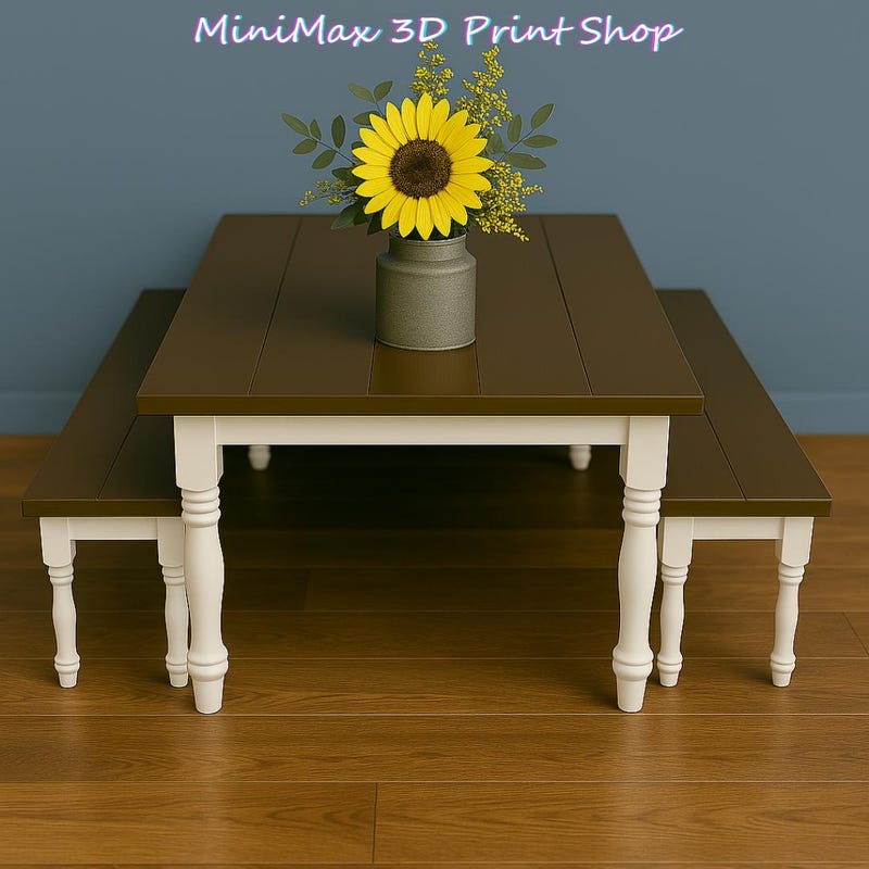 1/6 Scale Table Set - Etsy Canada