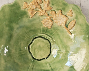 Ceramic Floral Bowl