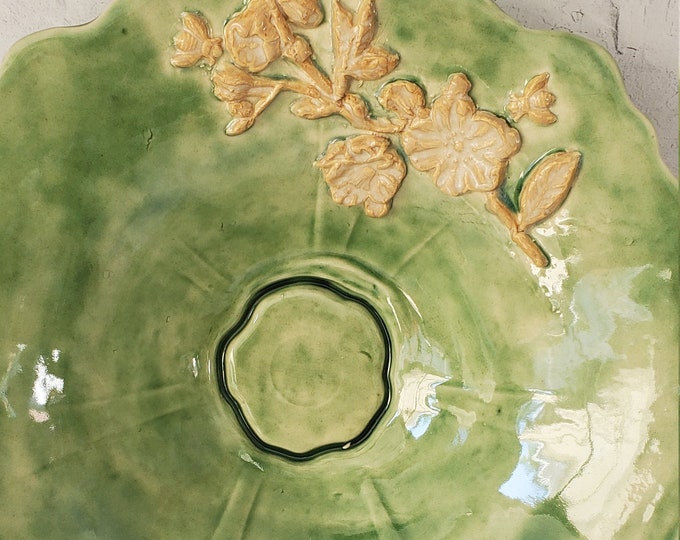 Ceramic Floral Bowl