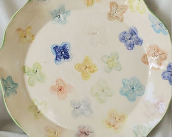 Hydrangea Platter