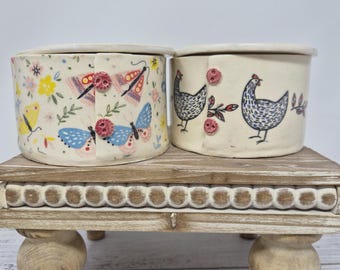 Hand-Built French Style Butter Bells