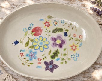 Handmade 10 Inch Ceramic Bowl