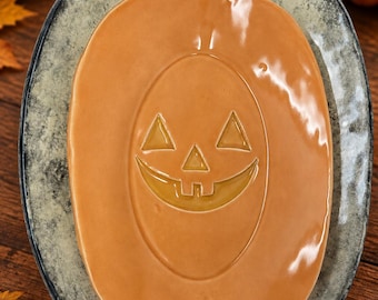 Handmade Pumpkin Serving Set