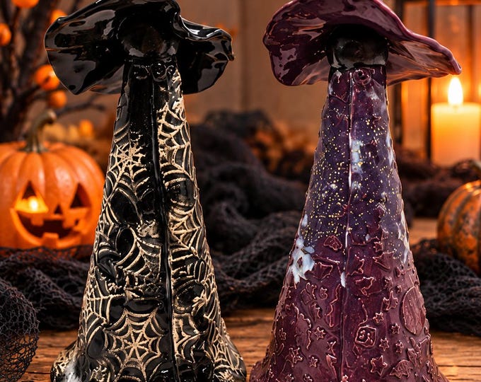 Handmade Ceramic Witch