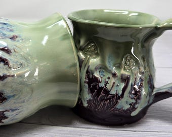 Hand built Ceramic Mug(This listing is for 1 mug only)