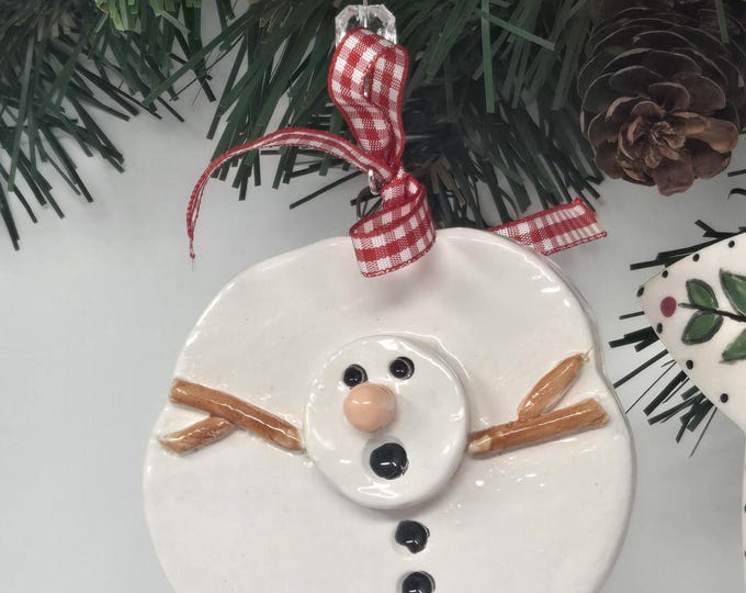 Snowman Christmas Ornameny