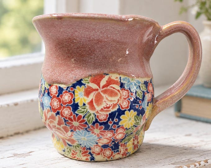 Hand built Ceramic Mug(This listing is for 1 mug only)