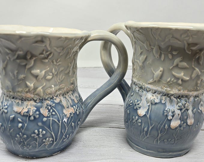 Hand built Ceramic Mug(This listing is for 1 mug only)