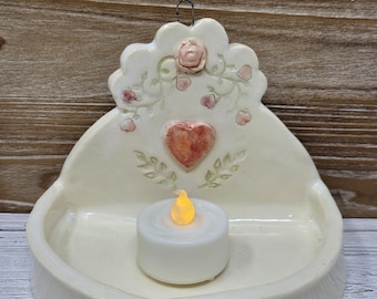 Handmade Ceramic Luminary