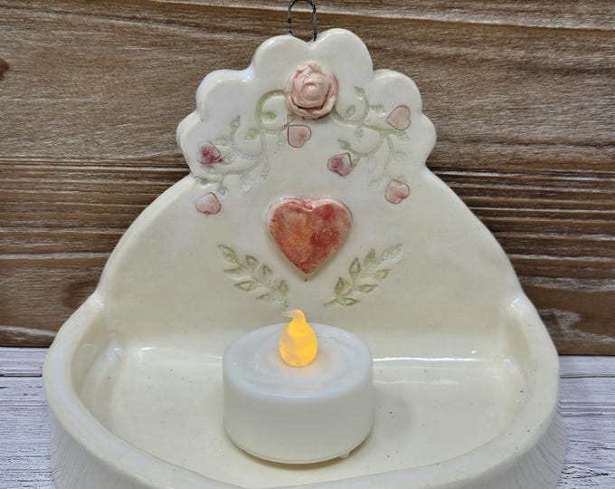 Handmade Ceramic Luminary