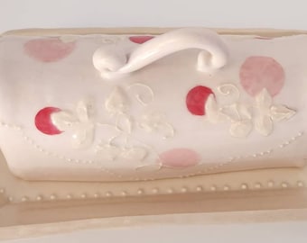 Ceramic Covered Butter Dish