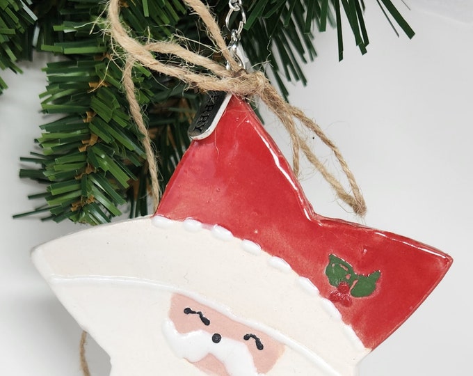 Santa Christmas Ornament