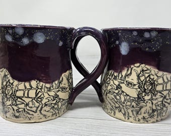 Hand built Ceramic Mug(This listing is for 1 mug only)