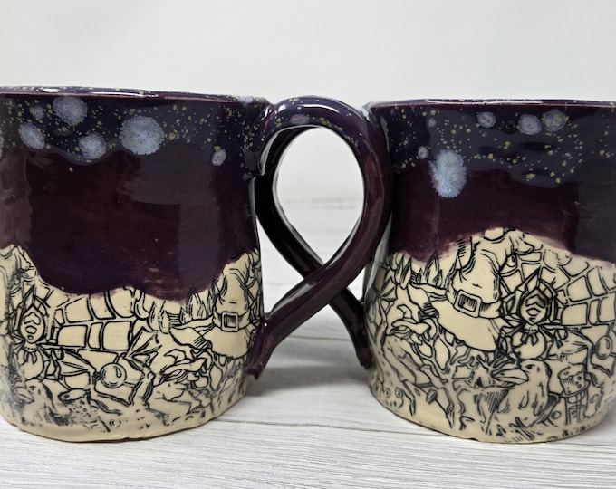 Hand built Ceramic Mug(This listing is for 1 mug only)