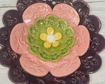 Ceramic Garden Hanging Tile