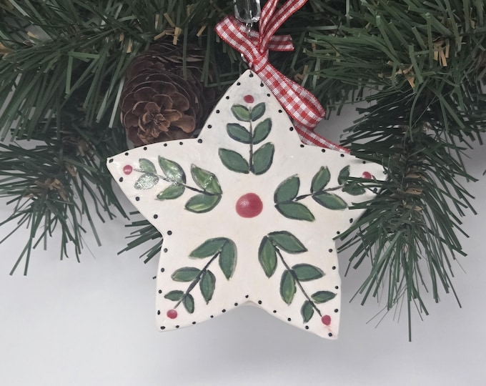 Star Christmas Ornament