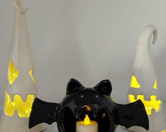 Bat Luminary/Treat Dish