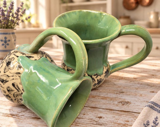 Hand built Ceramic Mug(This listing is for 1 mug only)