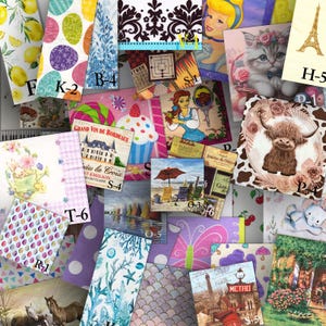 Servietten DEINER Wahl, bedruckte Papier-Servietten, für Decoupage & DIY Crafts, 2-lagige Dinner-Servietten, Tischdekoration