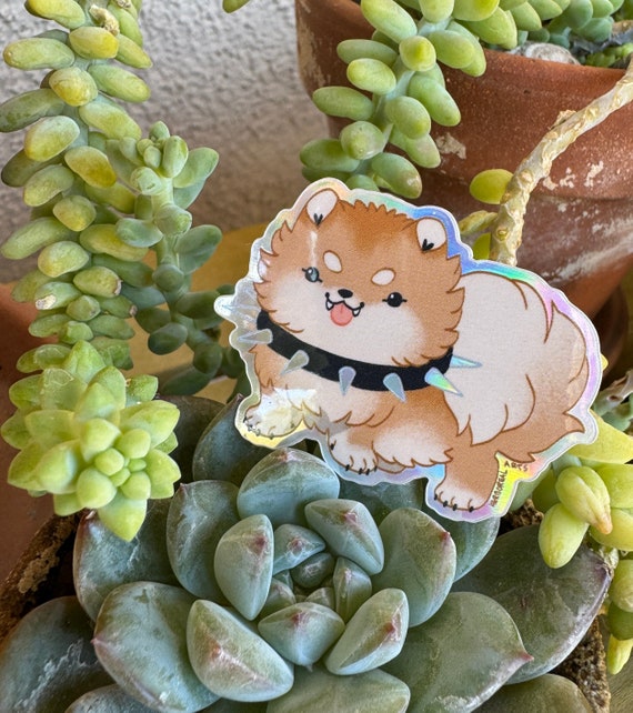 Punk Pomeranian Sticker