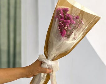 Natural dried flower bunch, Home decor, Gift for flower lovers