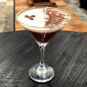 Espresso Martini Candle Coffee Cocktail Candle Realistic Scented Gift For Coffee Lovers Bar Decor Boozy Candle