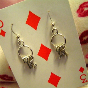 Key Earrings • Recycled Handheld Collection