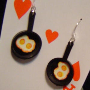 Egg Earrings: "This is your brain on drugs." • Culinary Collection