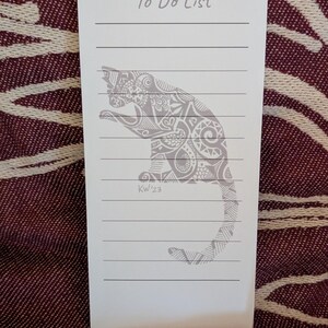 To Do List notepad