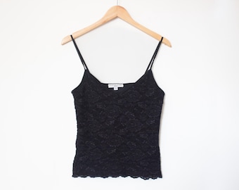 トップス [MSCHF]LACE STRAP SLEEVELESS Black S 激安通販 Black SLEEVELESS STRAP [MSCHF]LACE トップス S Sweden