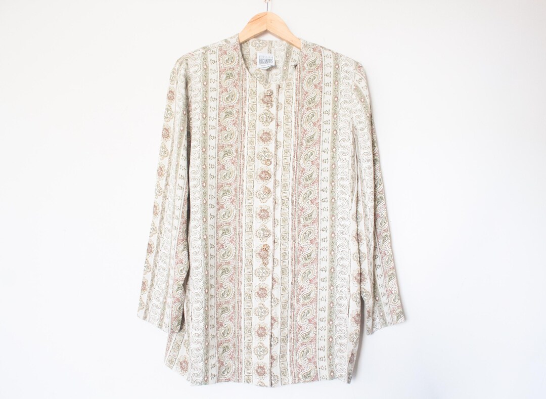 Robe Chasuble Vintage Fleurie Taille 50 - Style Années, Occasion Très Bon état, Longueur Genou