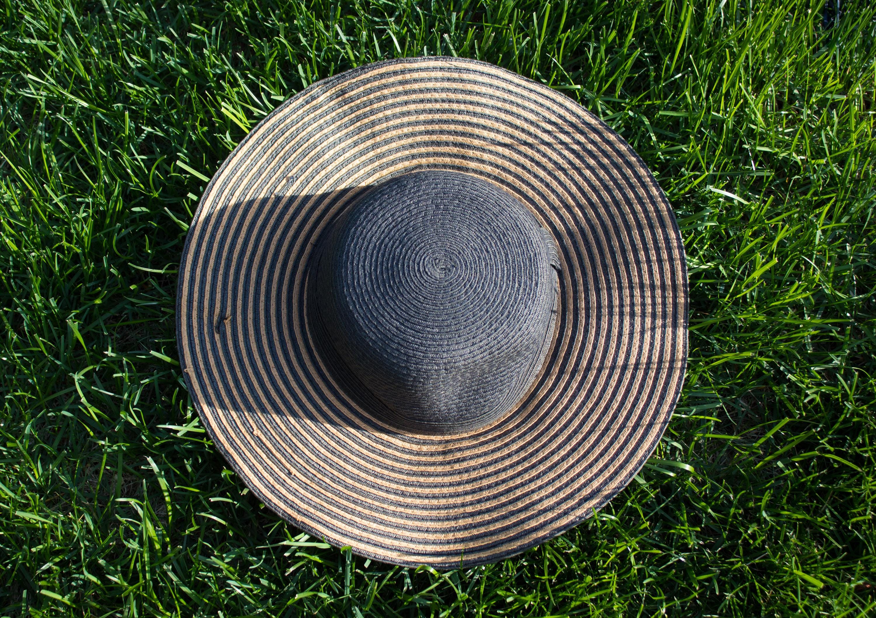 Mint by Goorin Blue Floppy Sun Hat Wide Brim Beach Pool Paper Straw One Size Girls Wide Brim Sun Hat - Mint main image 2