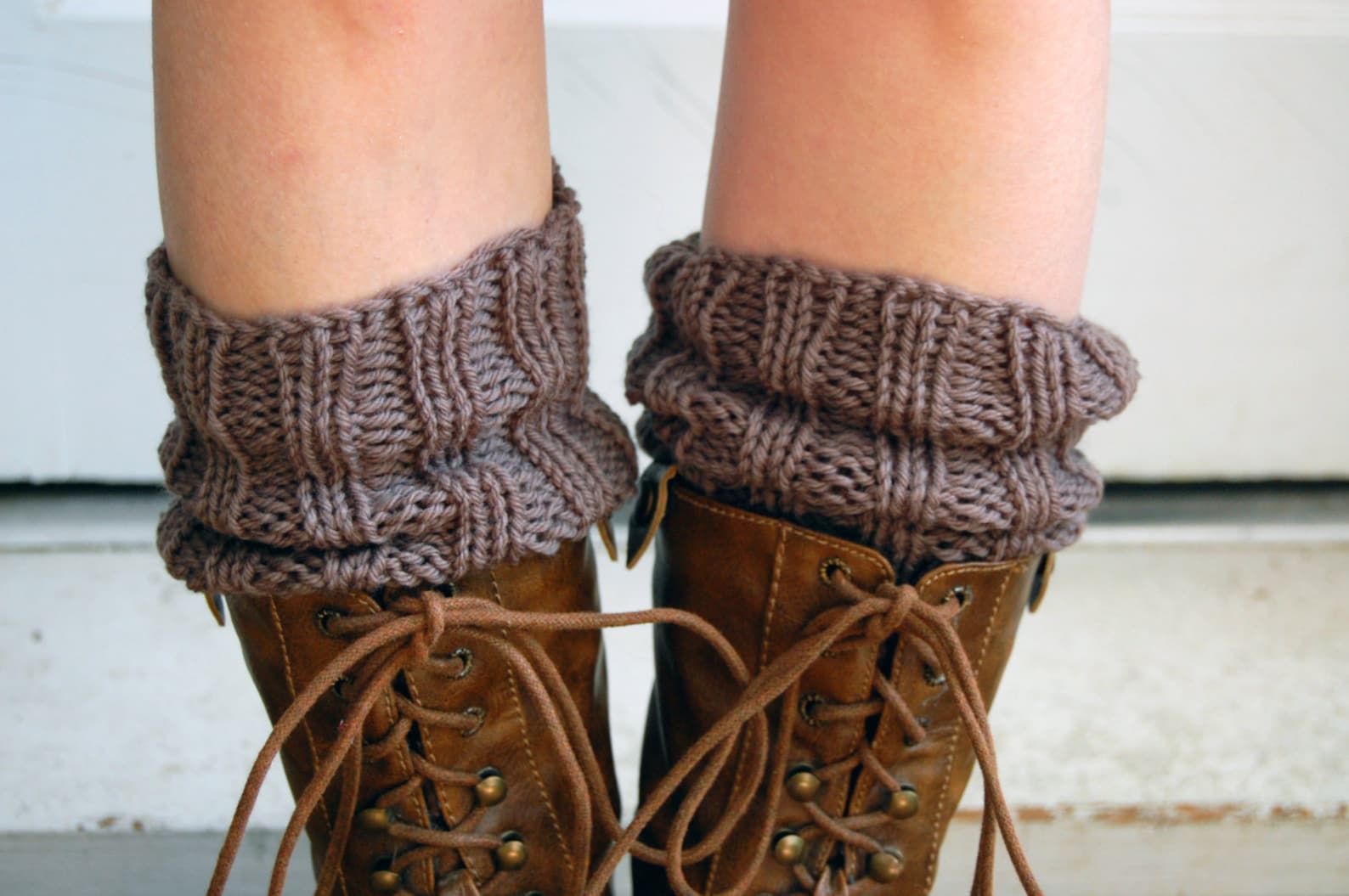 Boot Cuff Pattern Knitting Pattern Digital PDF Download File Etsy
